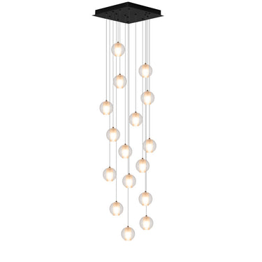 Nordic Transparent Crystal Chandelier